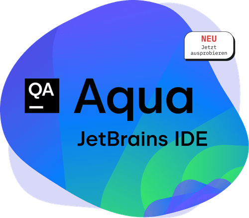 Essayer JetBrains Aqua maintenant